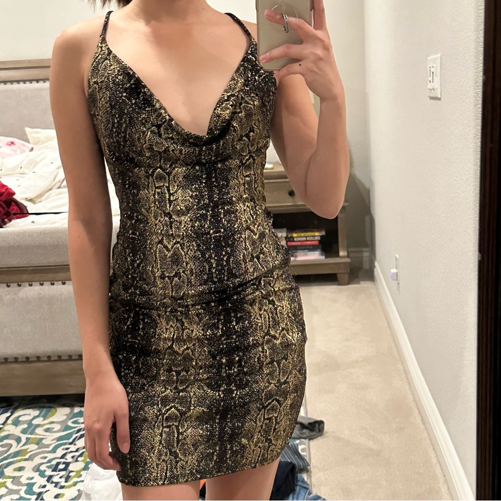 Day G Snake Pattern Dress